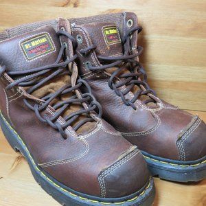 Dr Martens Industrial S1steel toe slip resistant AW140 men's sz9 A1 DM231